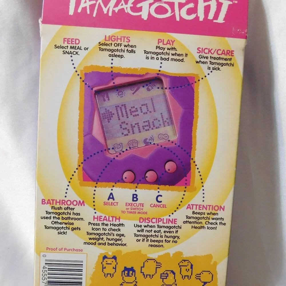 Vintage Bandai TAMAGOTCHI Virtual Reality Pet 1997 Teal
